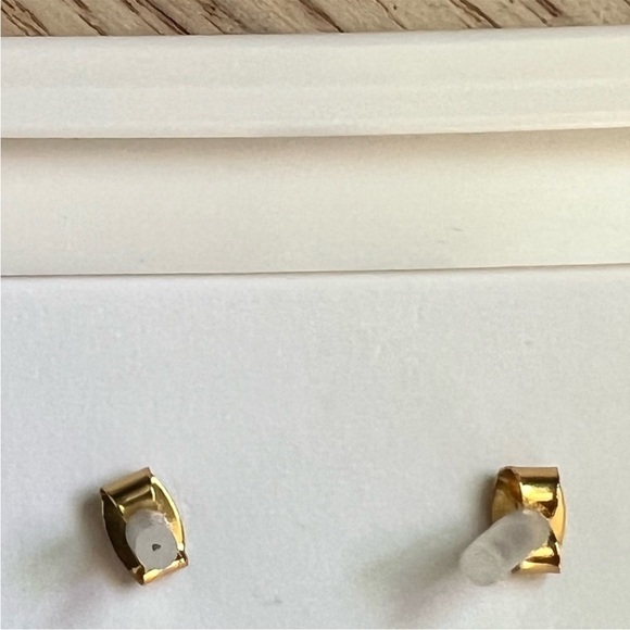 NWT MADEWELL Daisy Statement Earrings Gold - Picture 5 of 6